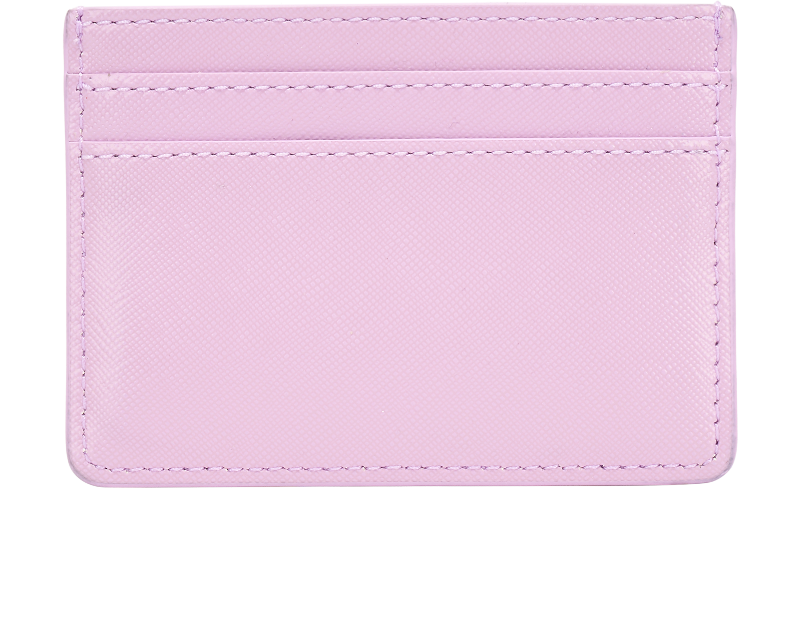 Marc Jacobs Logo Card Holder, &pound;50, Accessories, Purple, Leather, Back view